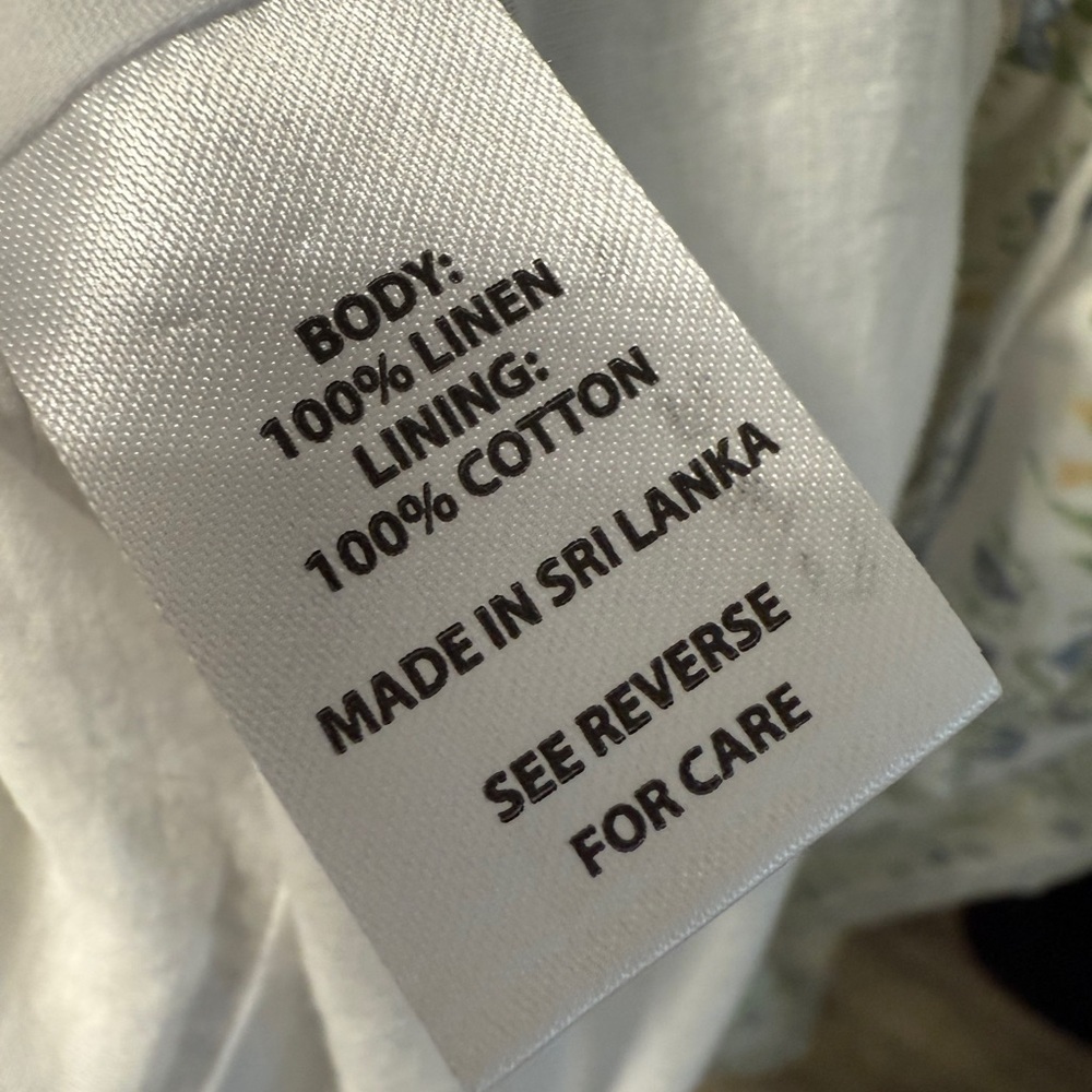 #13)  NWT Spartina 449 100% Linen Dress ( photo #2 true color)make an offer!!;) - Picture 10 of 11